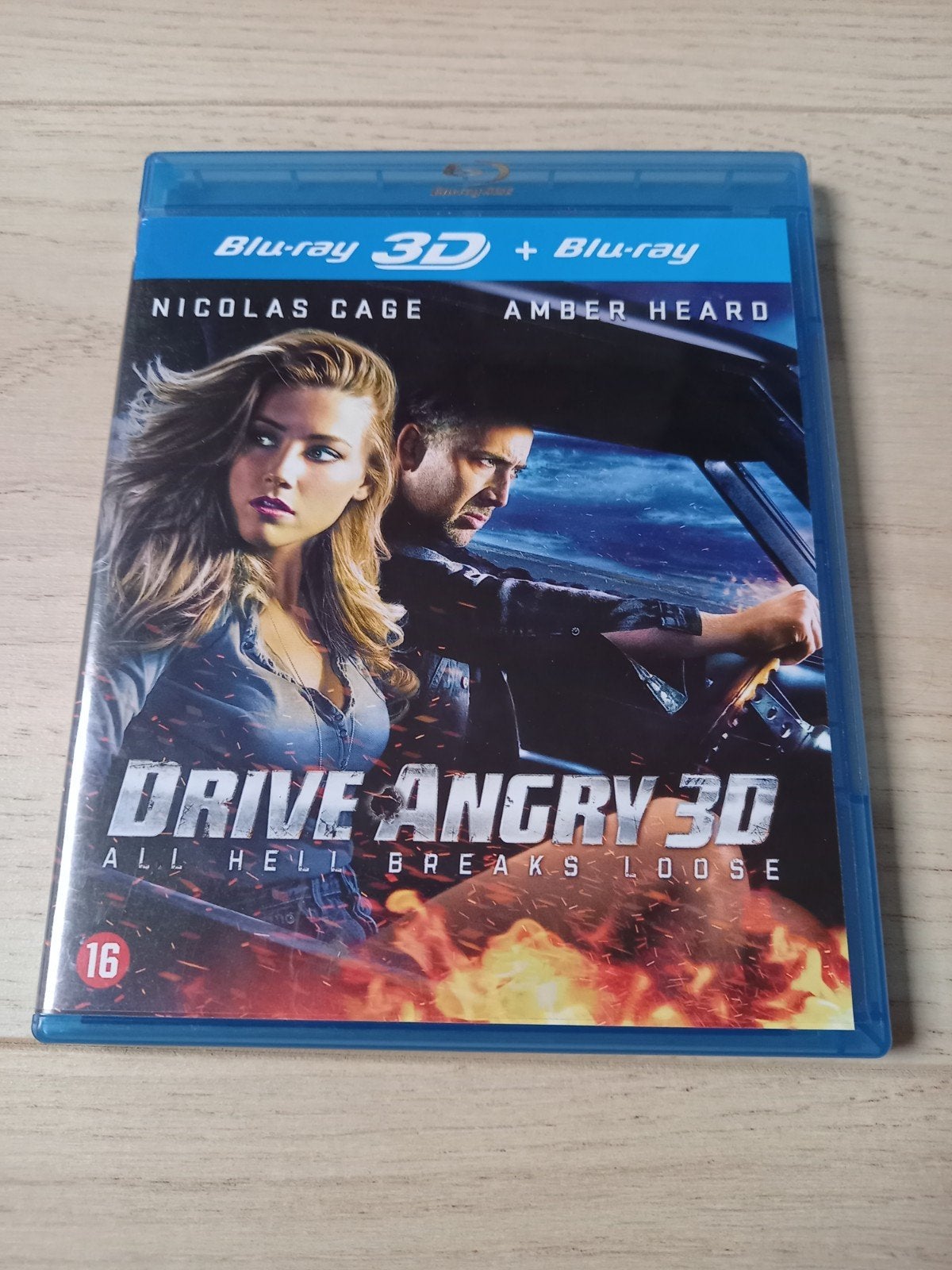 3D blu ray Drive Angry origineel, Ophalen of Verzenden, Zo goed als nieuw, Actie