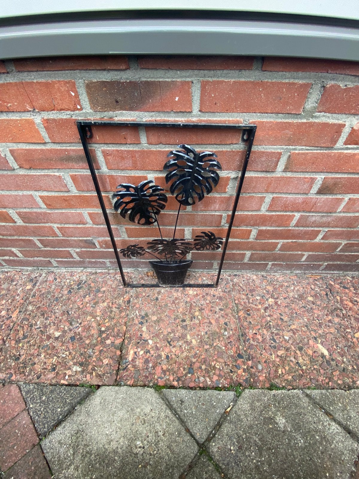 Tuinornament van ijzer, Verzenden, Zo goed als nieuw