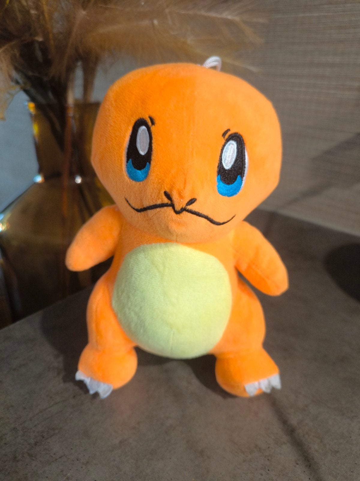 Charmander Pokémon Knuffel - Zo goed als nieuw, Oranje, Overige merken, Overige typen, Ophalen of Verzenden