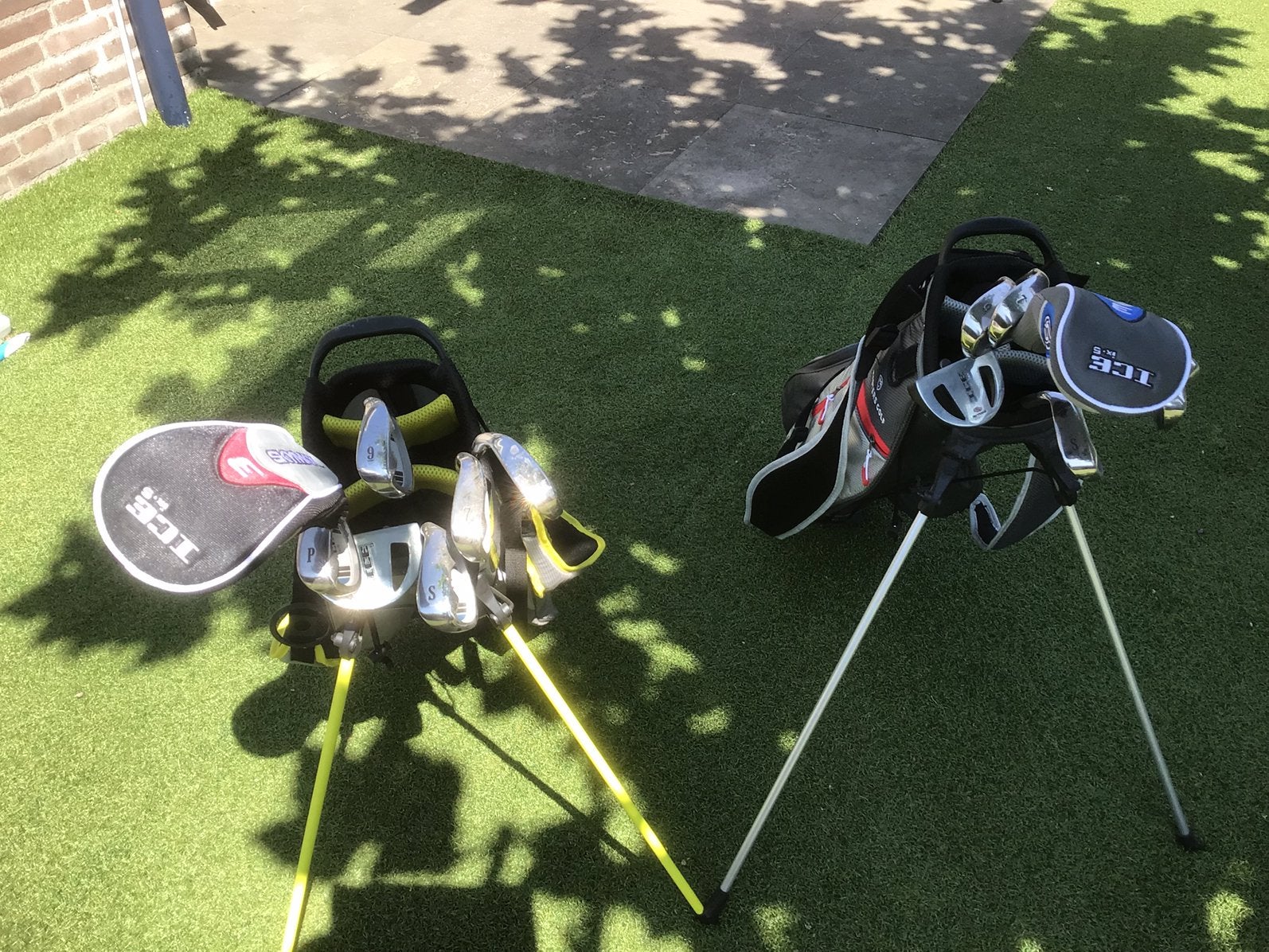2 beginnens golf  sets, Ophalen