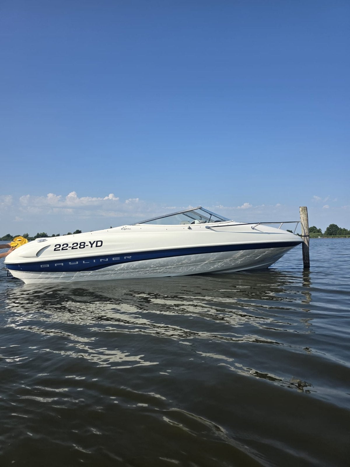 Bayliner 2052 Capri, 1999,mecury inboard 3.0L 4 cylinder, Watersport en Boten, Ophalen, Gebruikt, Binnenboordmotor, Bayliner