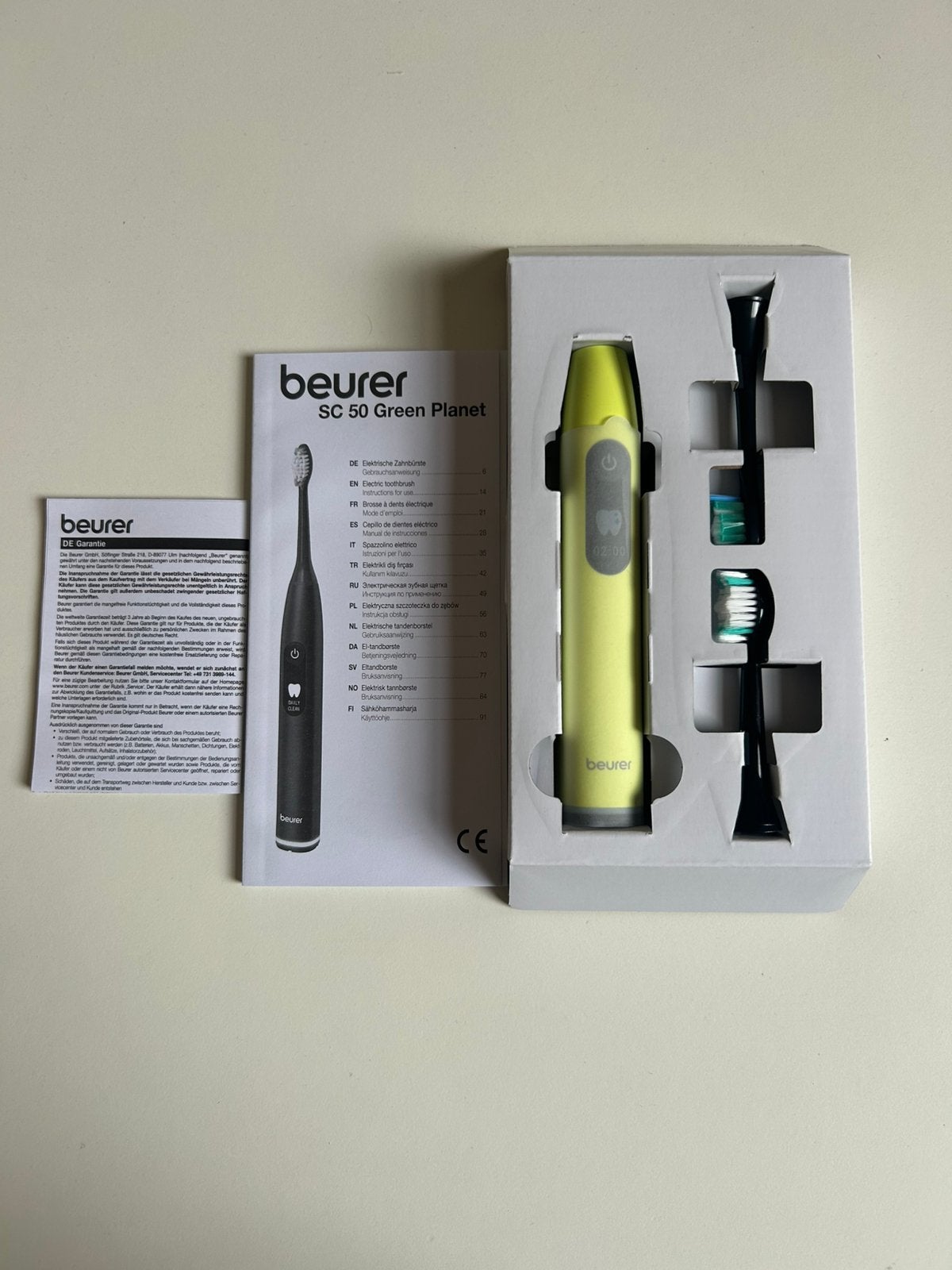 Beurer SC 50 elektrische tandenborstel, nieuw, Ophalen of Verzenden, Nieuw, Mondverzorging