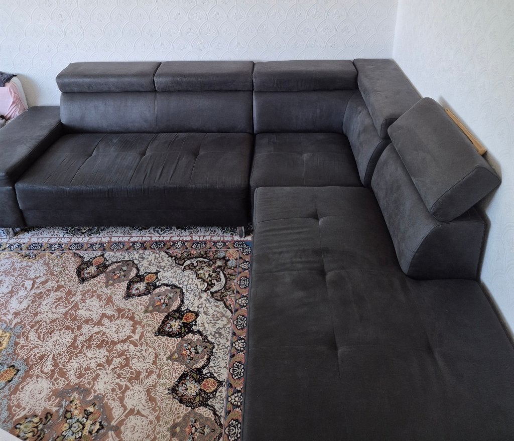 Bankstel, Ophalen, Kunststof, Gebruikt, Hoekbank