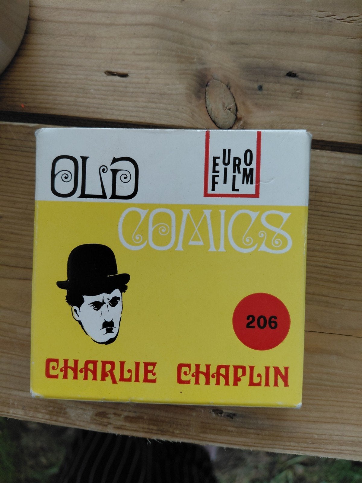 Vintage 8mm film: Charlie Chaplin - Old Comics (Euro Film), Ophalen of Verzenden, 8mm film