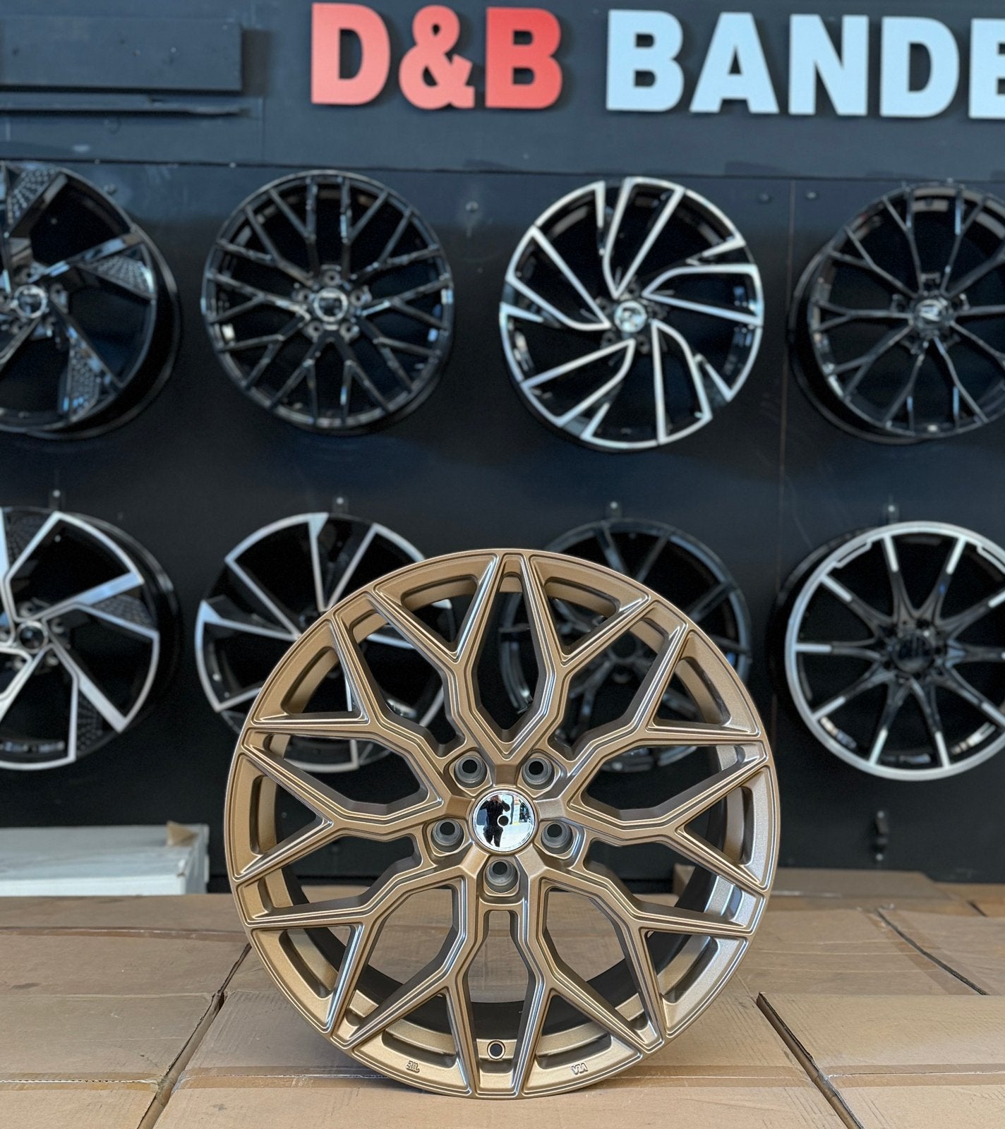 19 inch velgen nieuw brons 5x112 vw audi mercedes cupra bmw, 19 inch, Velg(en), Nieuw, Ophalen of Verzenden