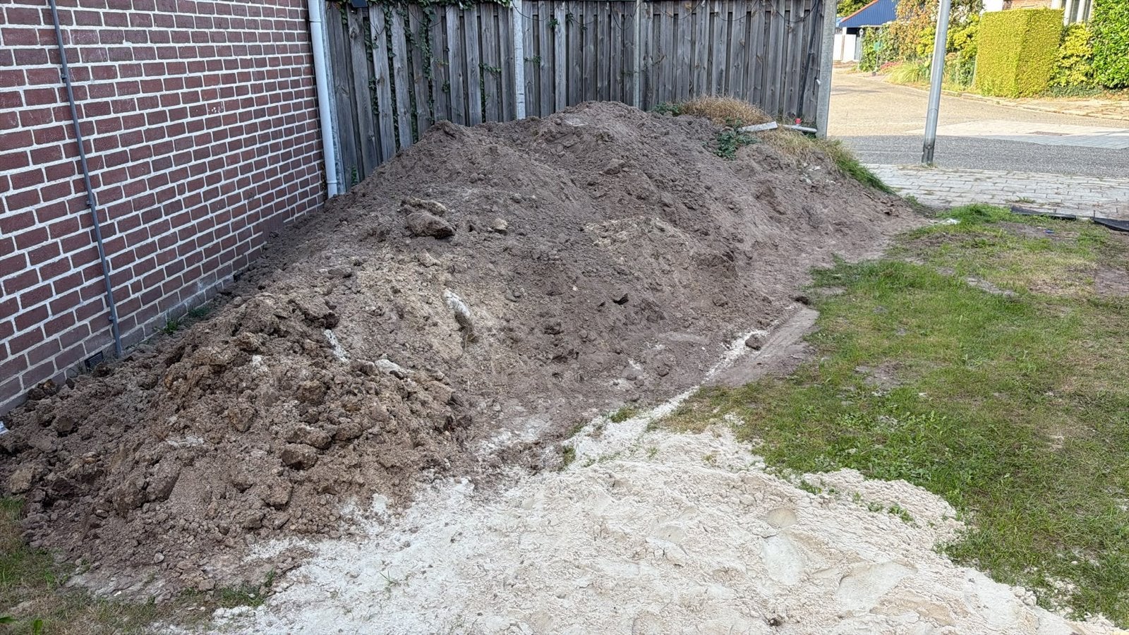 Zand en grond gratis af te halen, Tuin en Terras, Ophalen, Gebruikt, Overige typen