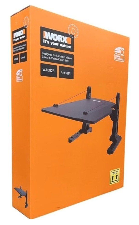 Nieuwe Worx WA0825 Garage voor Landroid Vision robotmaaier, Tuin en Terras, Minder dan 250 cm, Kunststof, Schuur, Nieuw