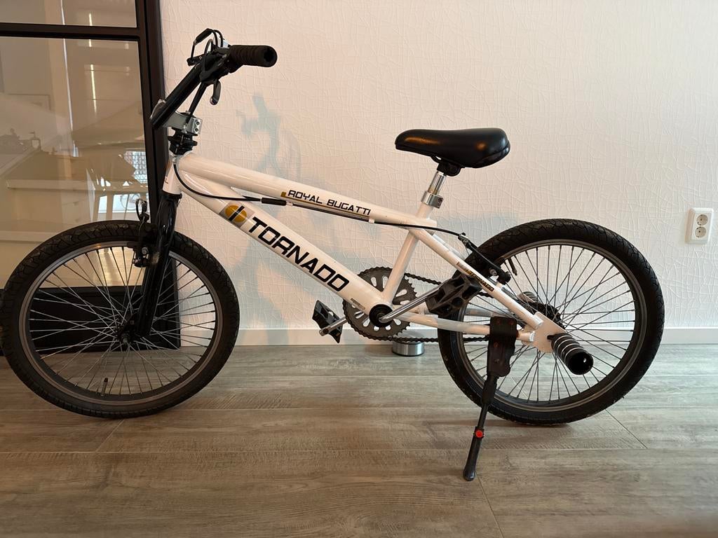 Royal Bugatti Tornado BMX - Wit, Ophalen, Gebruikt, Staal, Velgrem