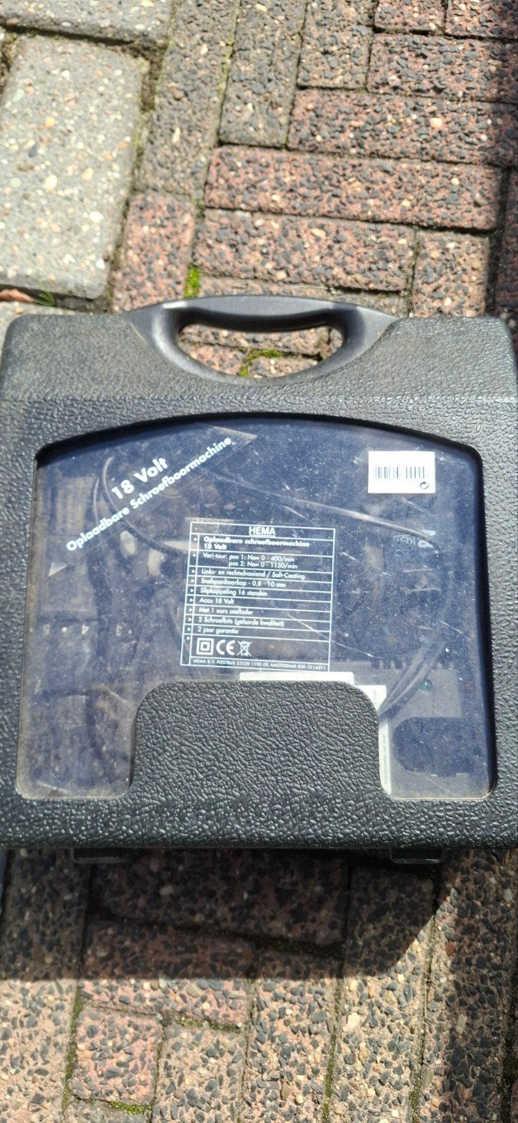 Hema 18 Volt Oplaadbare Schroefboormachine, Ophalen, Gebruikt, Variabele snelheid, Boor- en Schroefmachine