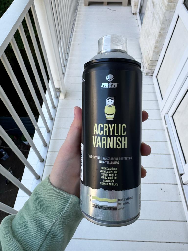 MTN Pro Acryl Vernis Glans Transparant 400ml Spuitlak (4), Ophalen, Overige kleuren, Nieuw, Lak