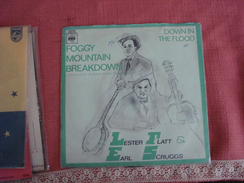 Lester Flat & Earrl Scruggs:  Foggy mountain breakdown, Cd's en Dvd's, Vinyl Singles, Beschermende buitenhoes, Ophalen of Verzenden
