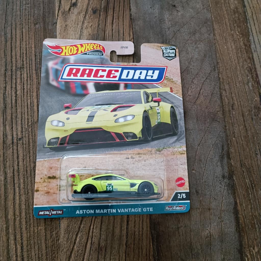 Hot Wheels Car Culture Race Day Aston Martin GTE, Ophalen of Verzenden, Nieuw, Auto