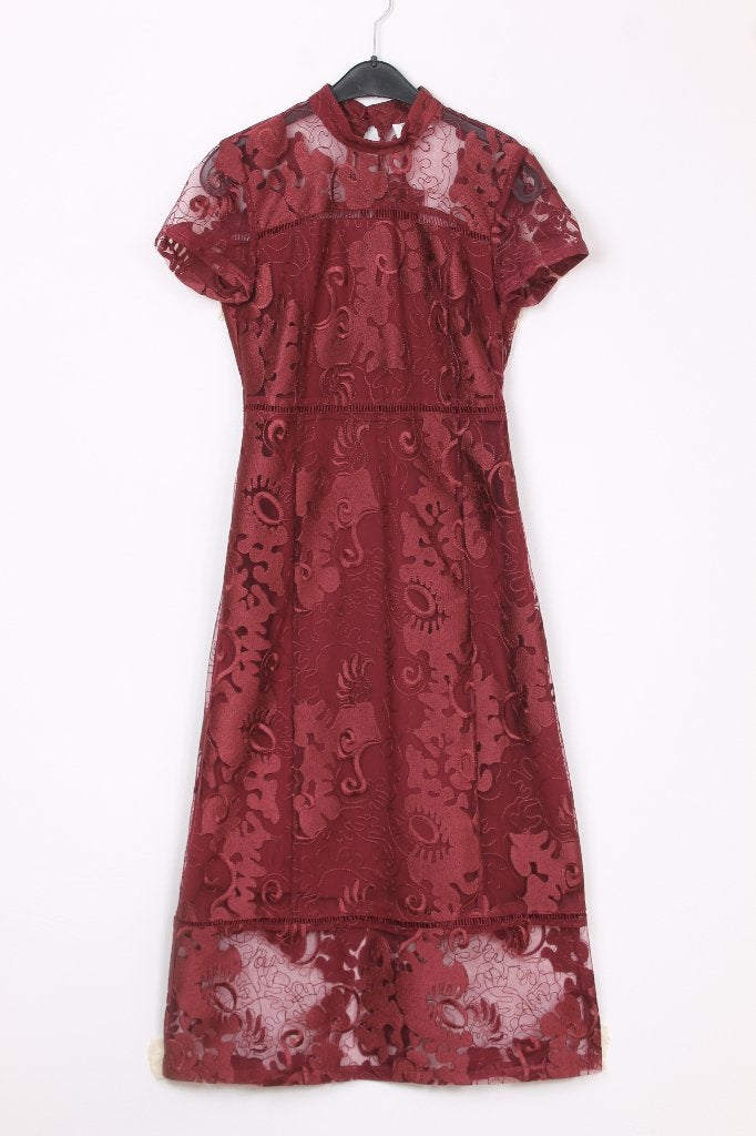 Zomer! Kanten jurk Day Birger et Mikkelsen, Ophalen of Verzenden, Zo goed als nieuw, Maat 34 (XS) of kleiner, Rood