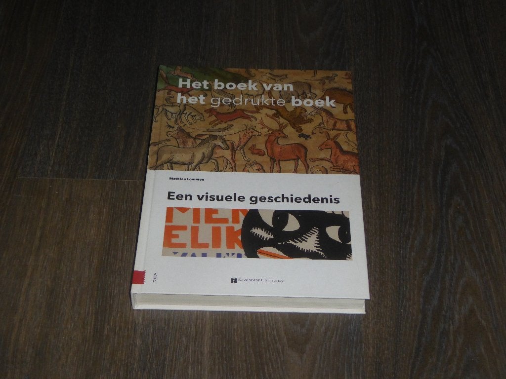 Het boek van het gedrukte boek - Mathieu Lommen, Verzenden, Zo goed als nieuw, Mathieu Lommen