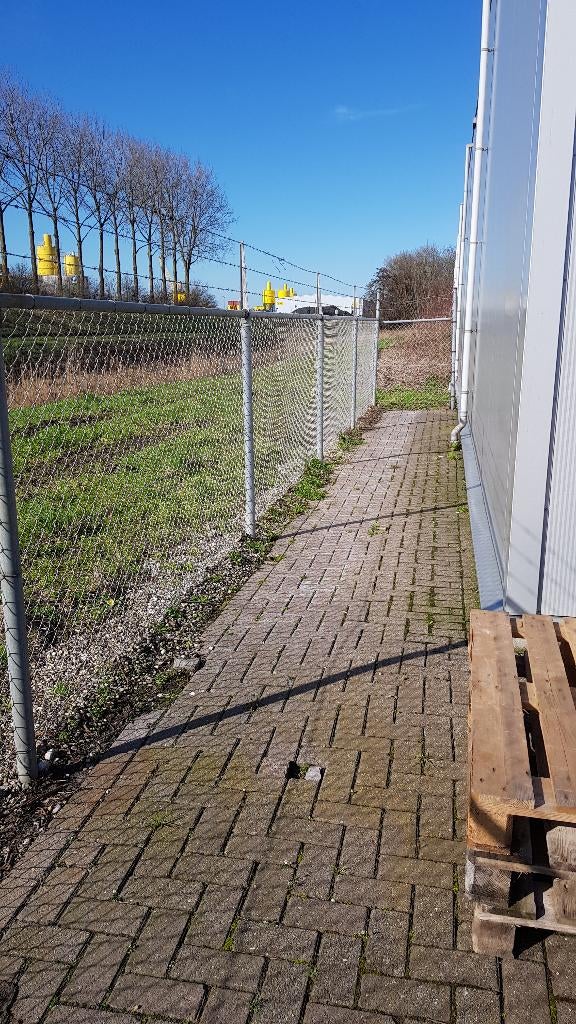 Heras/ABC hekwerk, Ophalen, Met poort, Gebruikt, Gaashekwerk