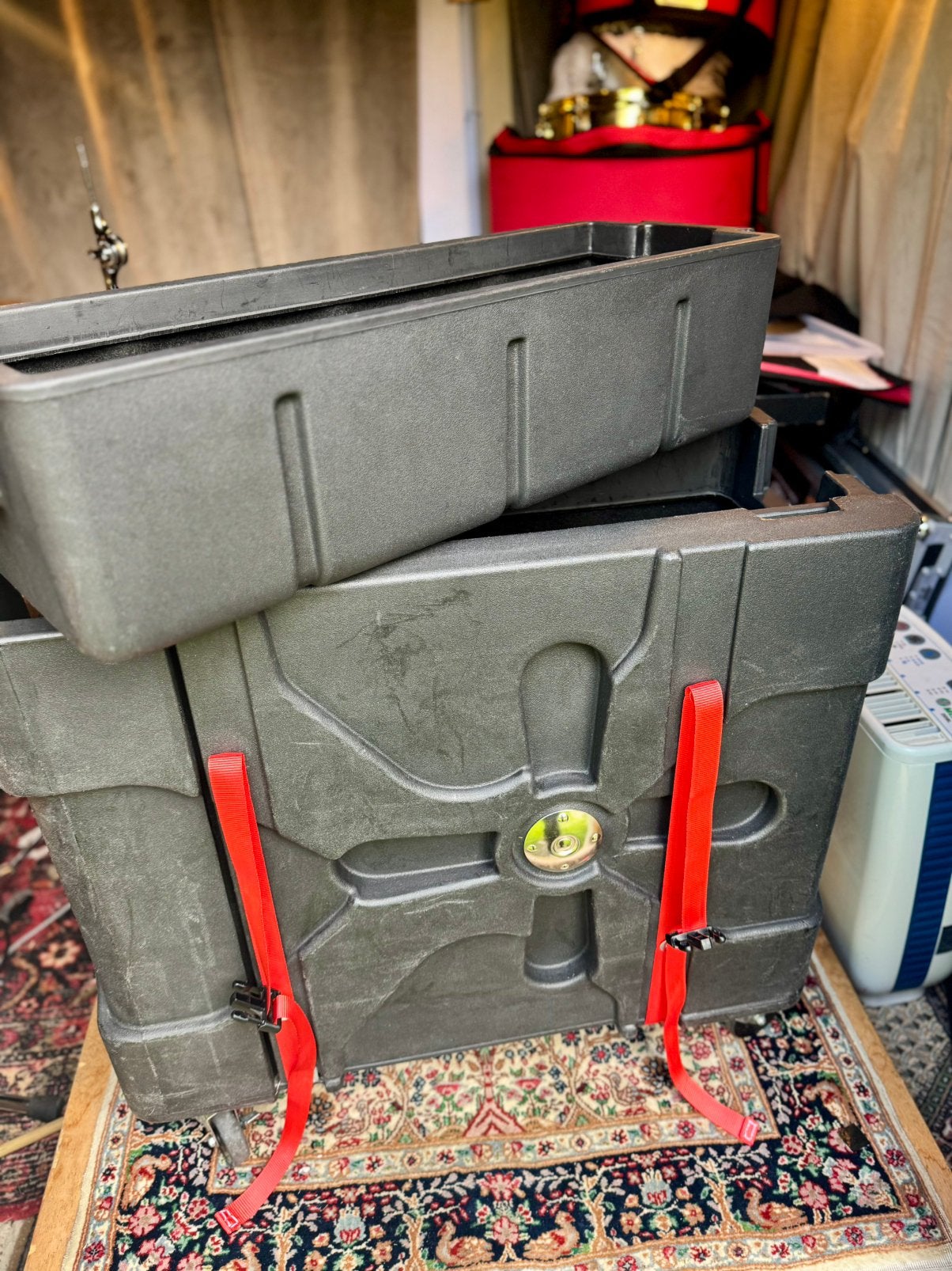 SKB Trap X2 drum hardware case cymbal vault zeer nette staat, Ophalen of Verzenden, Zo goed als nieuw, Overige instrumenten, Flightcase