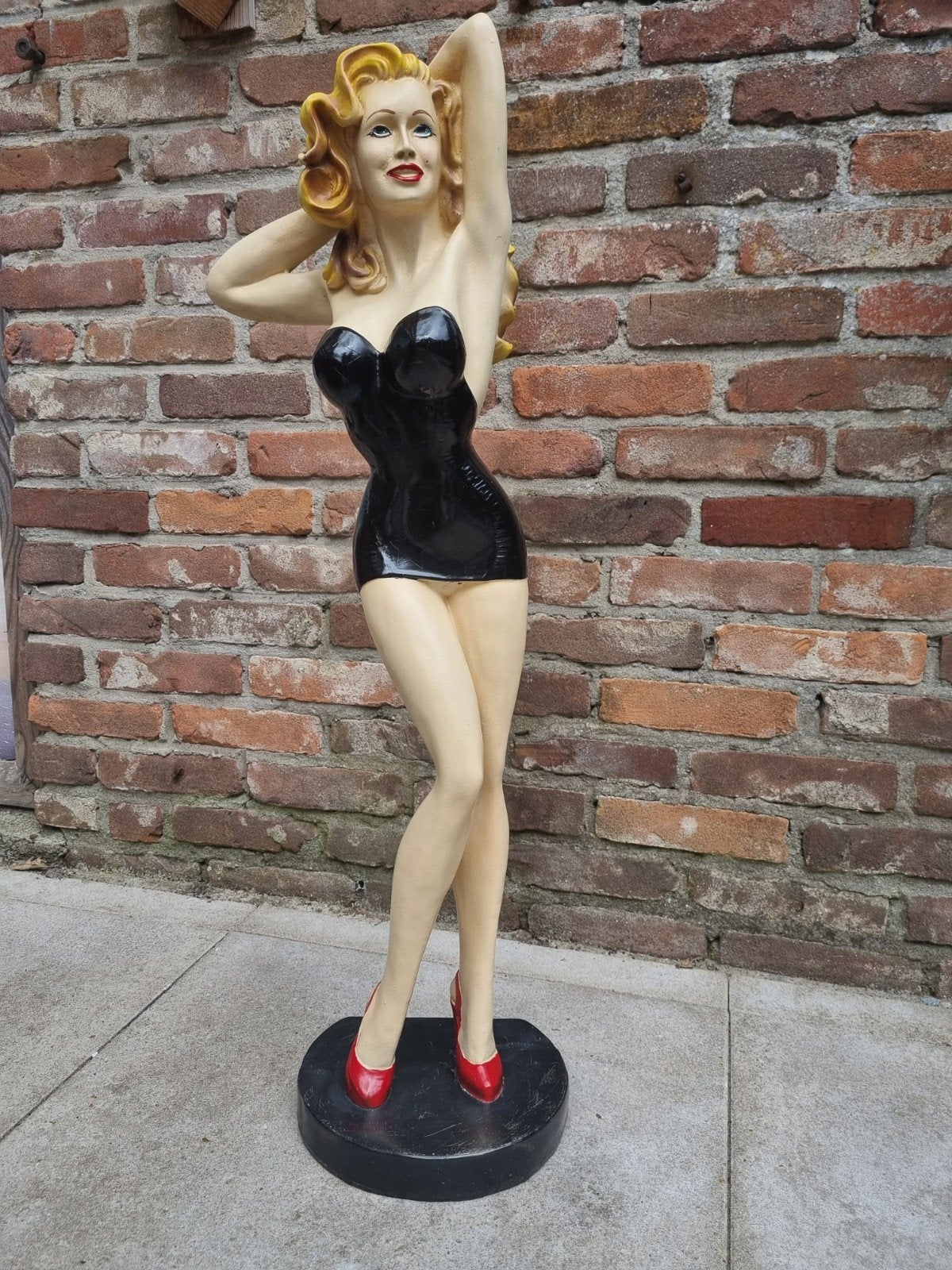 Grote Pin Up Beeld - Hollywood Glamour, Verzamelen, Beelden en Beeldjes, Ophalen of Verzenden, Nieuw, Dier
