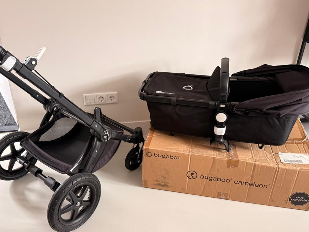Complete set Bugaboo Cameleon 3plus incl autostoel en isofix, Ophalen, Gebruikt, Bugaboo, Combiwagen