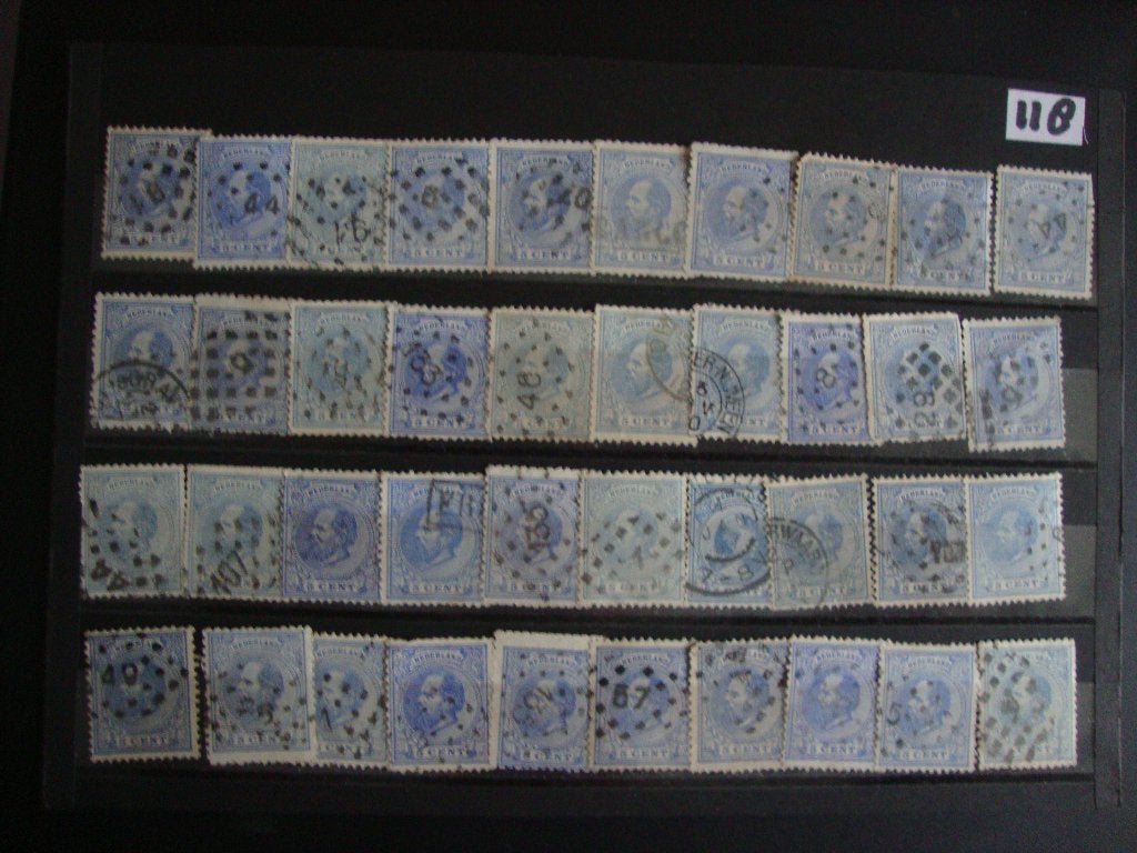 nederland, Postzegels en Munten, Ophalen of Verzenden, T/m 1940, Gestempeld