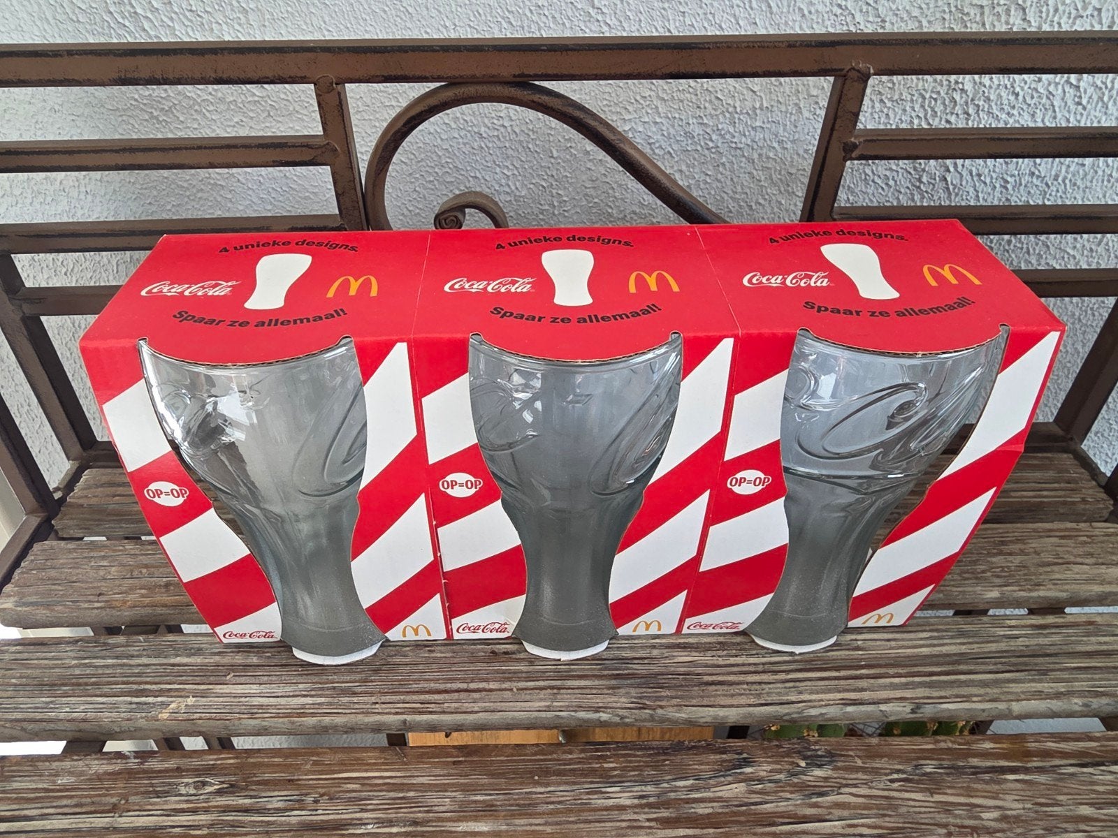 Coca-Cola McDonald's Limited Edition glazen 2024 (3 stuks), Ophalen, Nieuw
