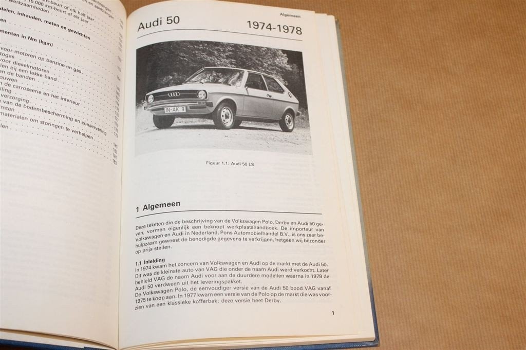 Vraagbaak Audi 50 — Onderhoud & Reparatie 1974-1978, Ophalen of Verzenden
