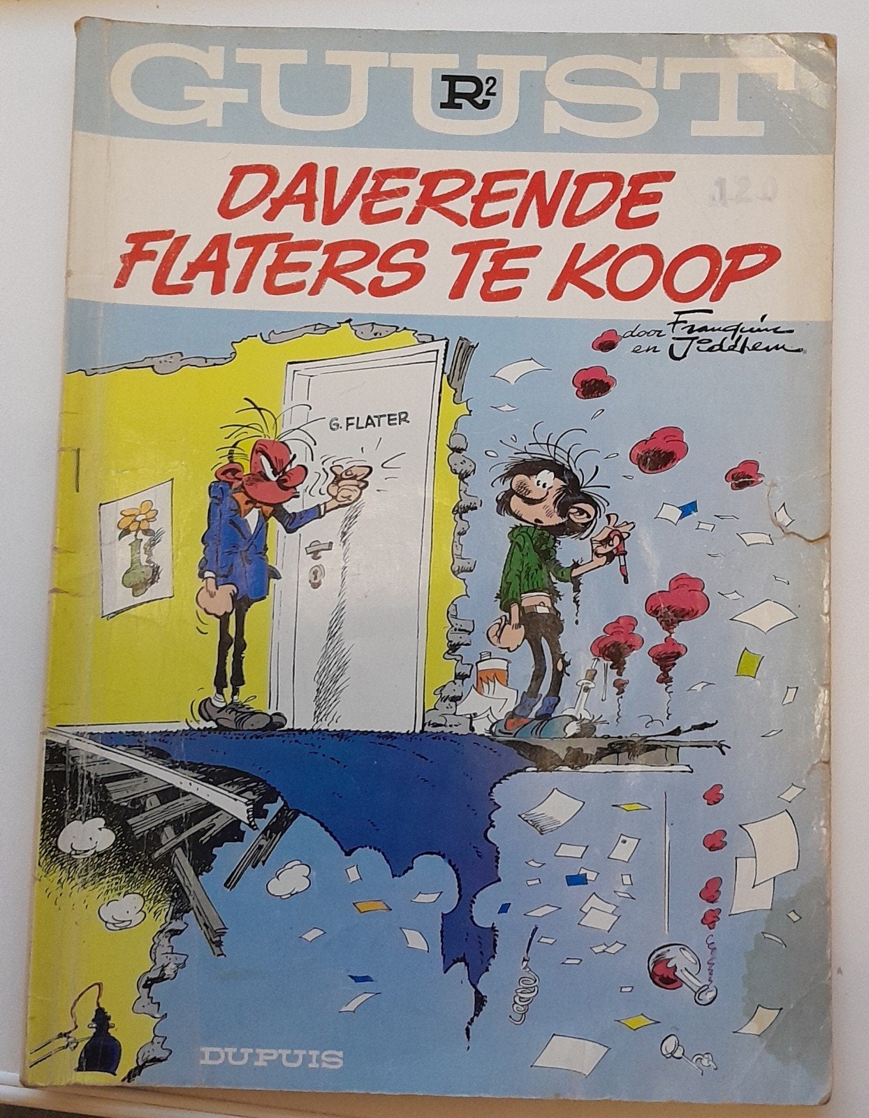 Guust Flater stripboeken - Flaterfestijn & Daverende Flaters, Meerdere stripboeken, Ophalen of Verzenden, Gelezen