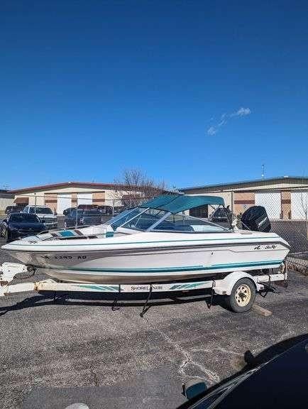 Sea ray bimini top groen tekoop zo goed als nieuw, Ophalen of Verzenden