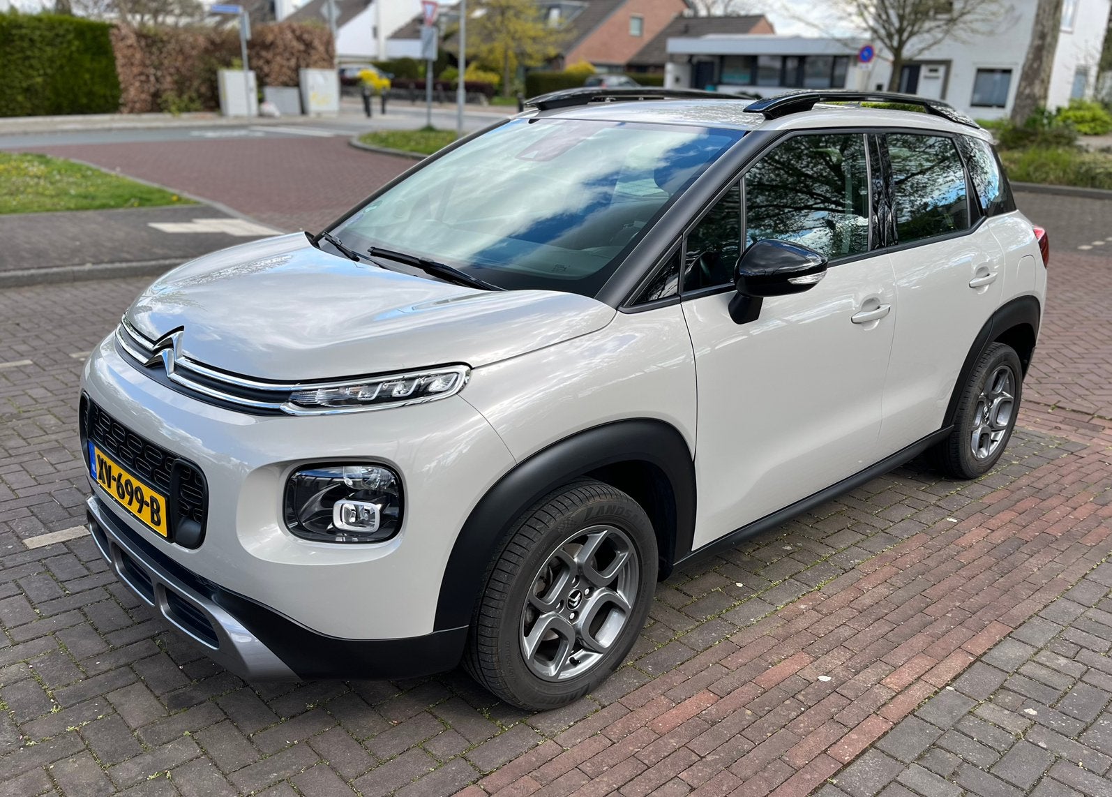 Citroën C3 Aircross 1.2 110pk, zeer netjes, lage kmstand!, Auto's, Citroën, Voorwielaandrijving, Euro 6, 1199 cc, Beige