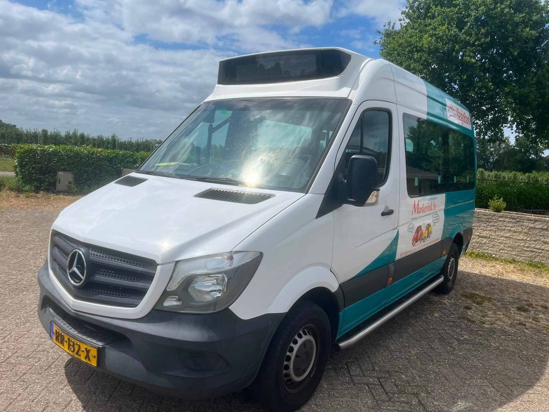 Mercedes-Benz Sprinter 314 2.2 CDI 366 9-PERSONEN BJ. 2018, Auto's, Automaat, Achterwielaandrijving, Gebruikt, 2000 kg