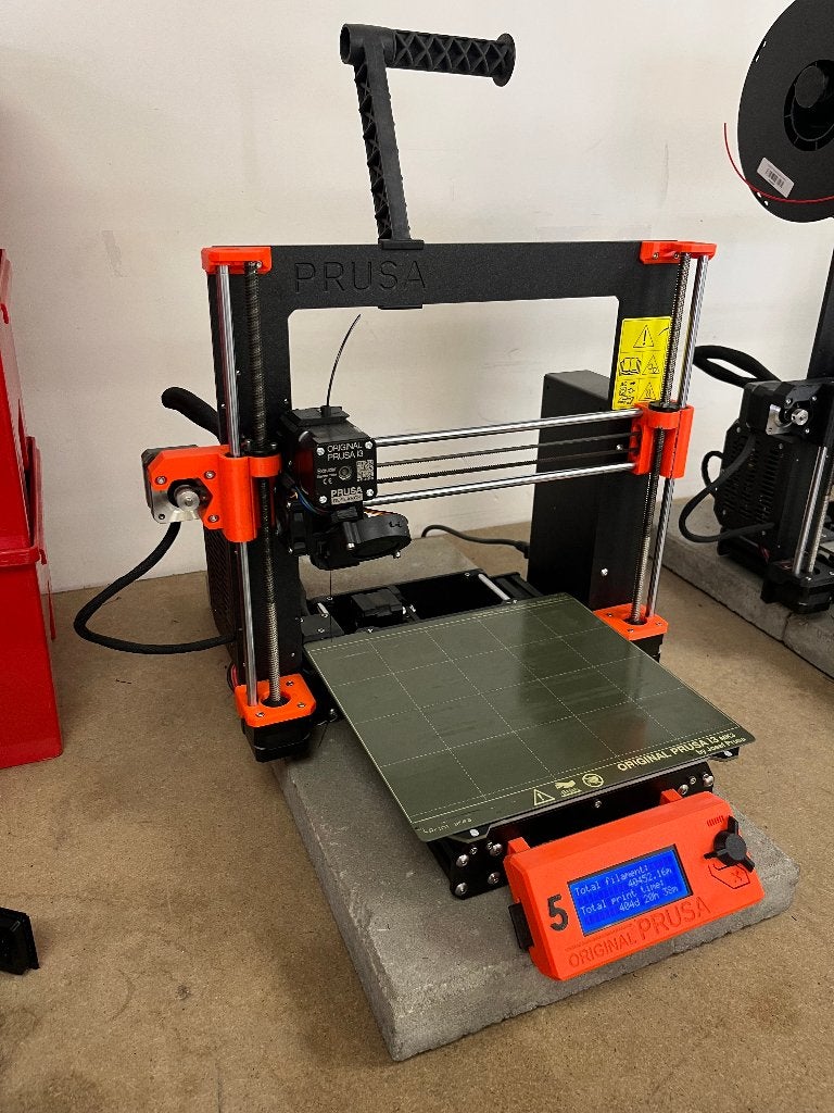 Prusa i3 MK3S 3D-printer – topconditie & goed onderhouden, Computers en Software, Ophalen, Gebruikt, Prusa Research, Filament