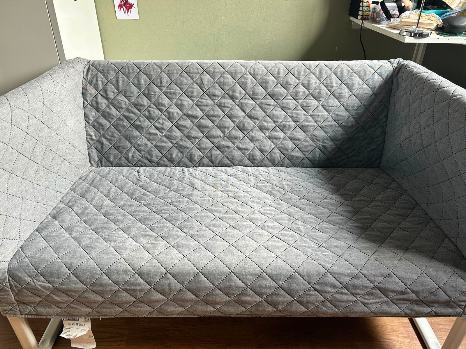IKEA 2-zitsbank - Grijs, in prima staat, Ophalen, Modern, Compact, Gebruikt, 150 tot 200 cm