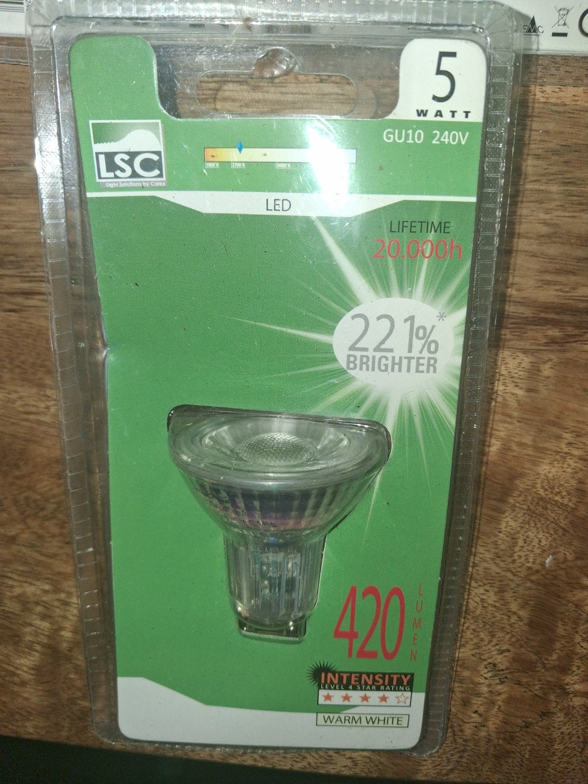 LSC LED GU10 Lampen - 5 Watt,NIEUW 7x, Ophalen of Verzenden, Nieuw, GU10, Overige merken