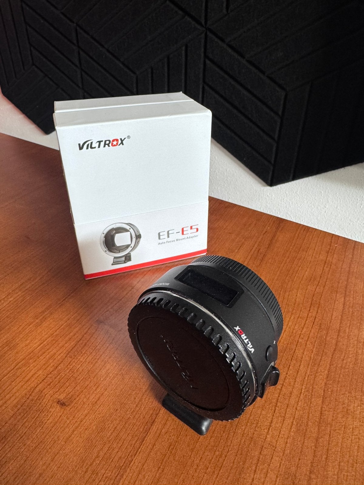 Viltrox EF-E5 (sony naar EF) adapter, Ophalen of Verzenden, Zo goed als nieuw, Toebehoren