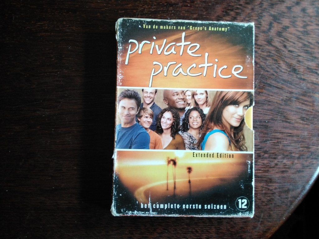 Private practice seizoen 1 compleet, 3disk, origineel, Cd's en Dvd's, Engels, Seizoen 1, Nederlands, Drama