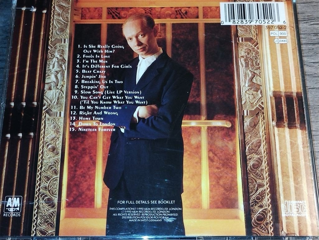 Joe Jackson - Stepping Out [The Very Best Of], Ophalen of Verzenden, Zo goed als nieuw