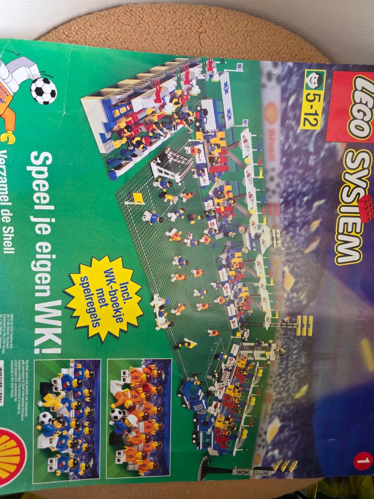 verkocht LEGO System WK Voetbalstadion met spelregels, Kinderen en Baby's, Speelgoed | Duplo en Lego, Gebruikt, Overige thema's