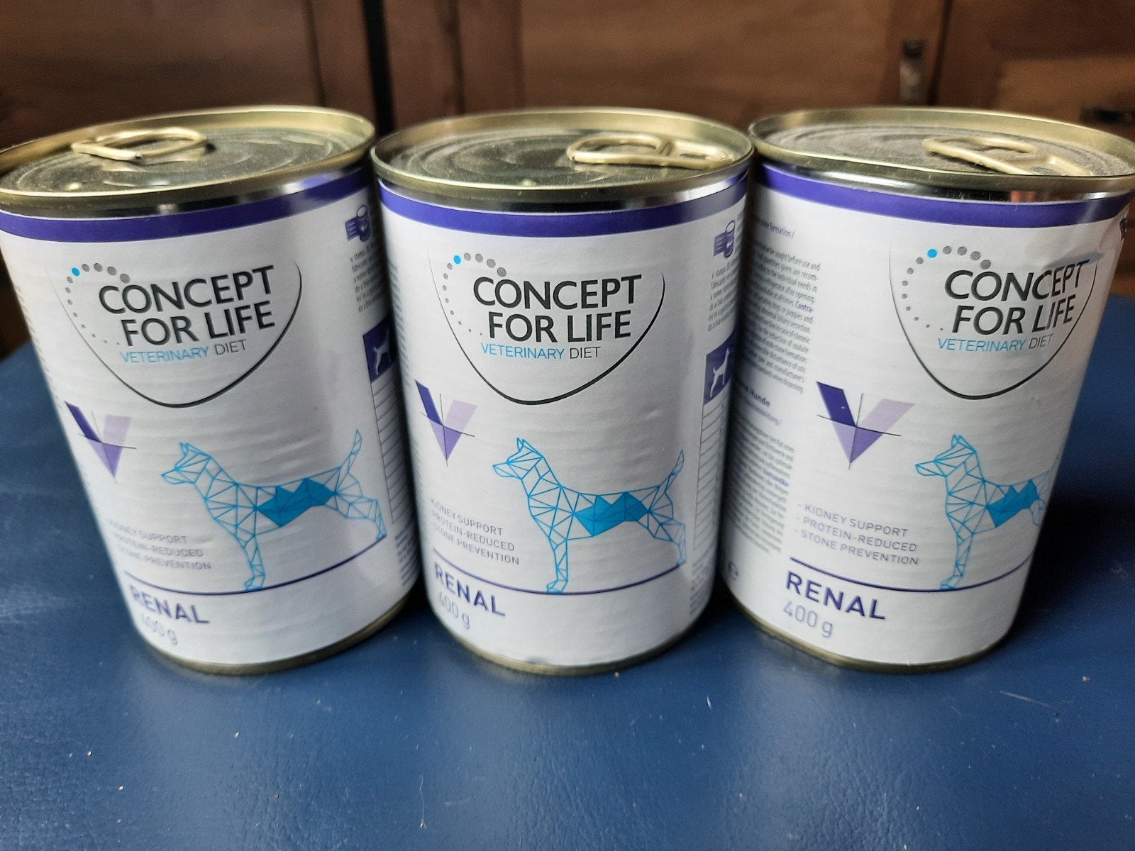 natvoer nierdieet hond blikken Concept for Life Renal 400g, Dieren en Toebehoren, Dierenvoeding, Ophalen of Verzenden, Hond