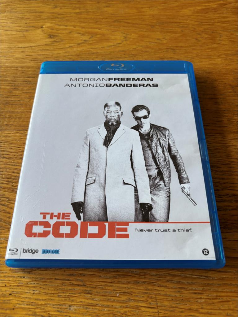 Blu-ray The Code - Freeman / Banderas - NL-Uitgave, Ophalen of Verzenden, Gebruikt, Actie