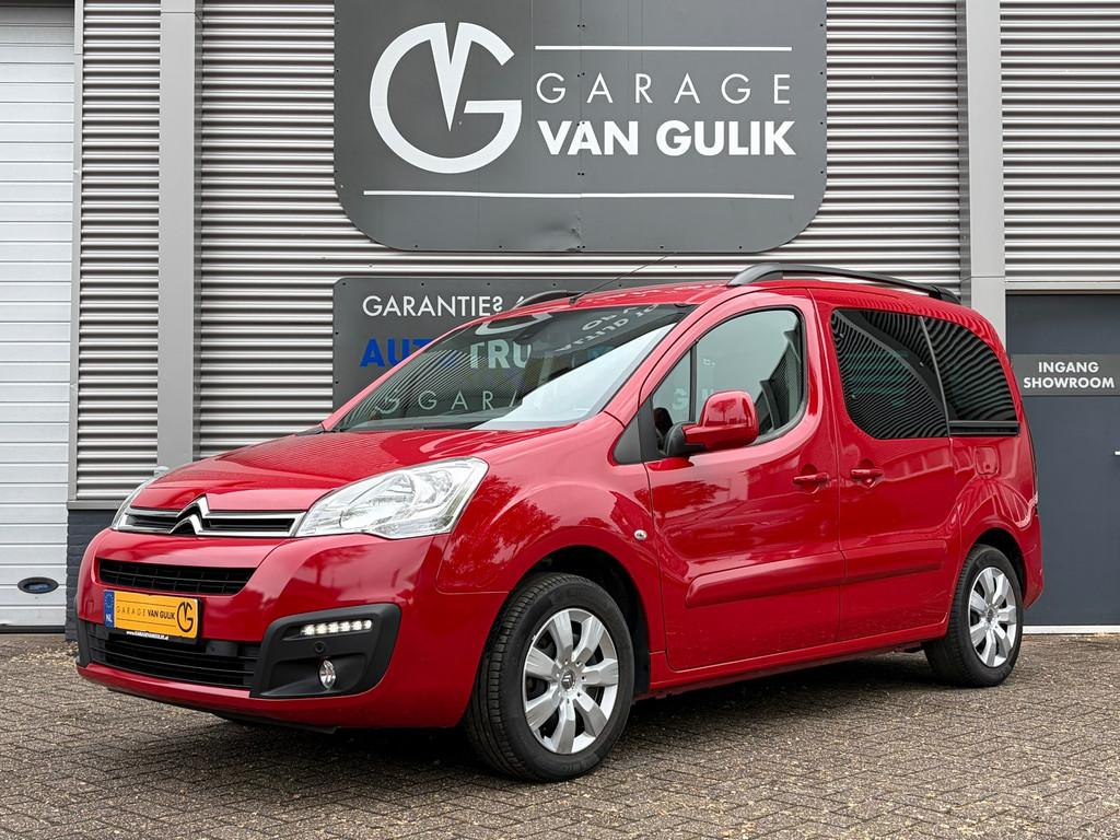Citroen Berlingo 1.2 110PK Navi,CarPlay,Clima,Cruise,Isofix,, Voorwielaandrijving, Stof, Gebruikt, 1295 kg