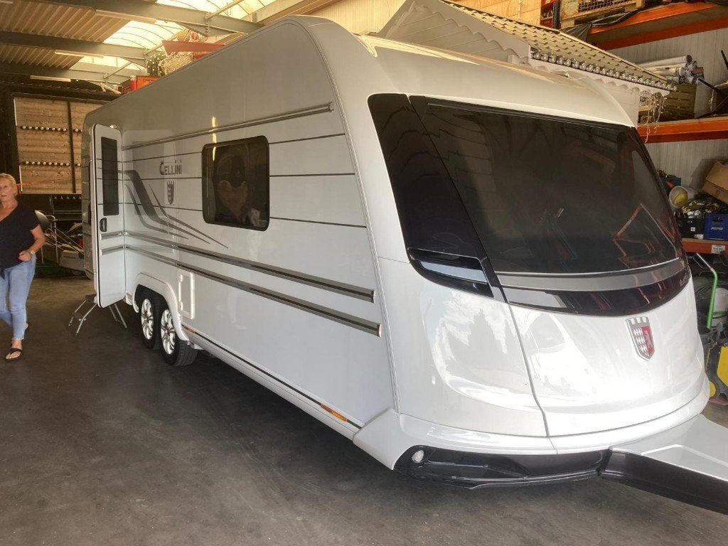 Tabbert Cellini caravan, Ophalen