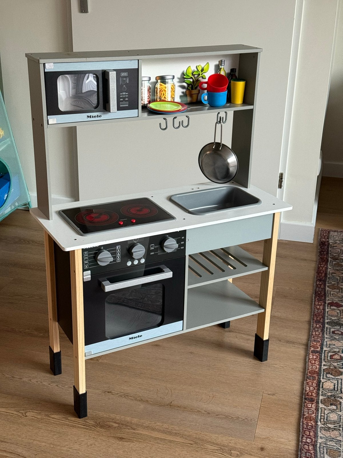 Miele Houten Speelkeuken met Accessoires, Ophalen, Zo goed als nieuw, Hout, Speelkeuken