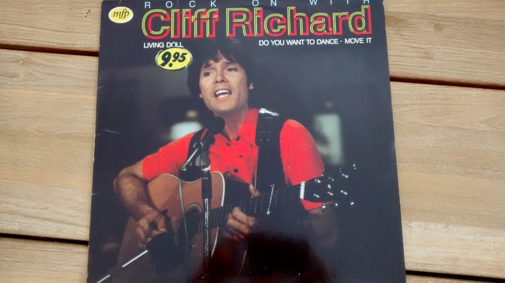 LP - Rock on with Cliff Richard, Ophalen of Verzenden, Zo goed als nieuw, 12 inch, Rock-'n-roll