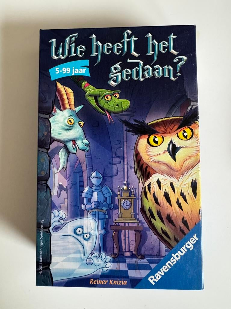 Spel. Wie heeft het gedaan van ravensburger, Ophalen of Verzenden, Zo goed als nieuw