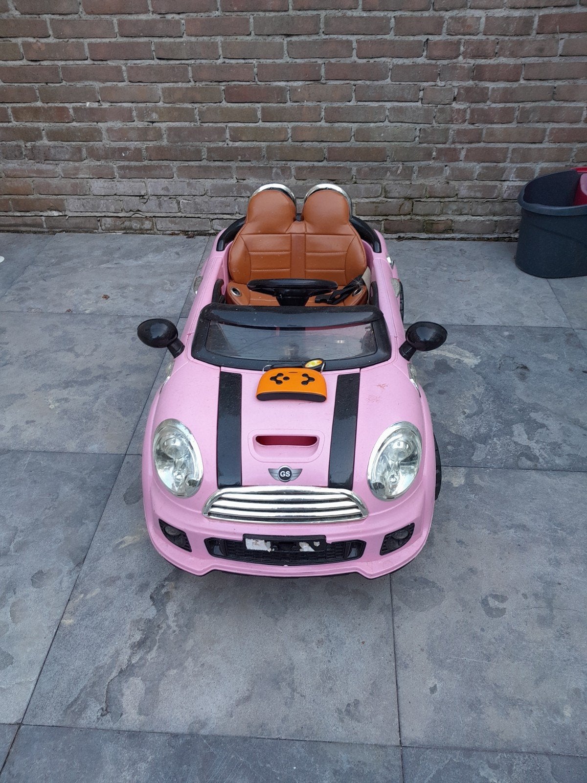 Roze kinderauto op accu met scherm - Nieuwe accu, Kinderen en Baby's, Ophalen, Zo goed als nieuw