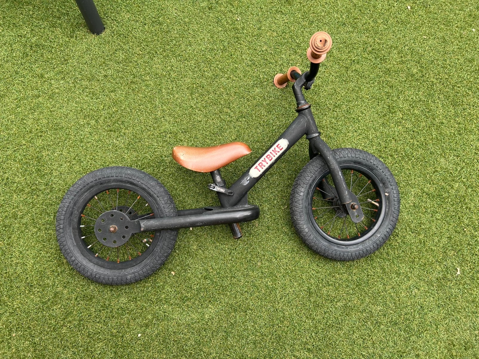 Trybike loopfiets zwart gebruikt, Ophalen, Gebruikt, Loopfiets