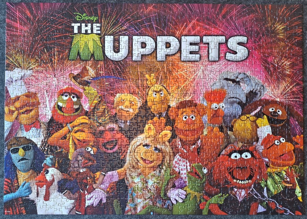 Ravensburger The Muppets puzzel – 1000 stukjes | Compleet, Ophalen of Verzenden, 500 t/m 1500 stukjes, Zo goed als nieuw, Legpuzzel