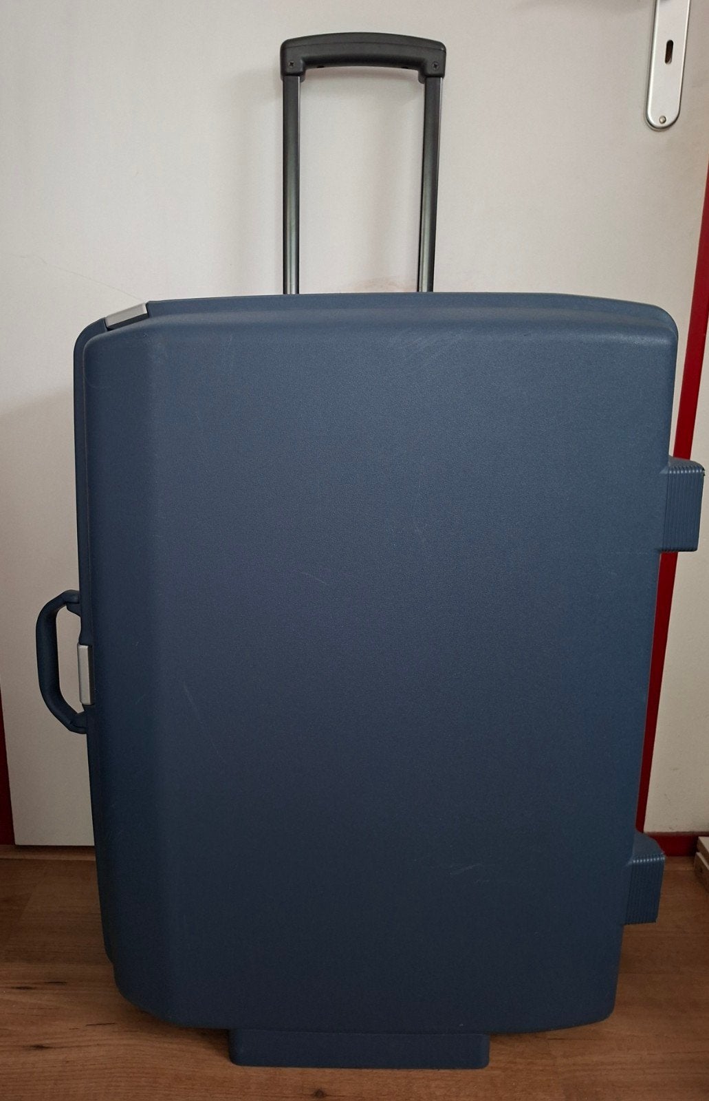 American Tourister Koffer - Blauw, Ophalen, Uitschuifbare handgreep, Hard kunststof, 45 tot 55 cm
