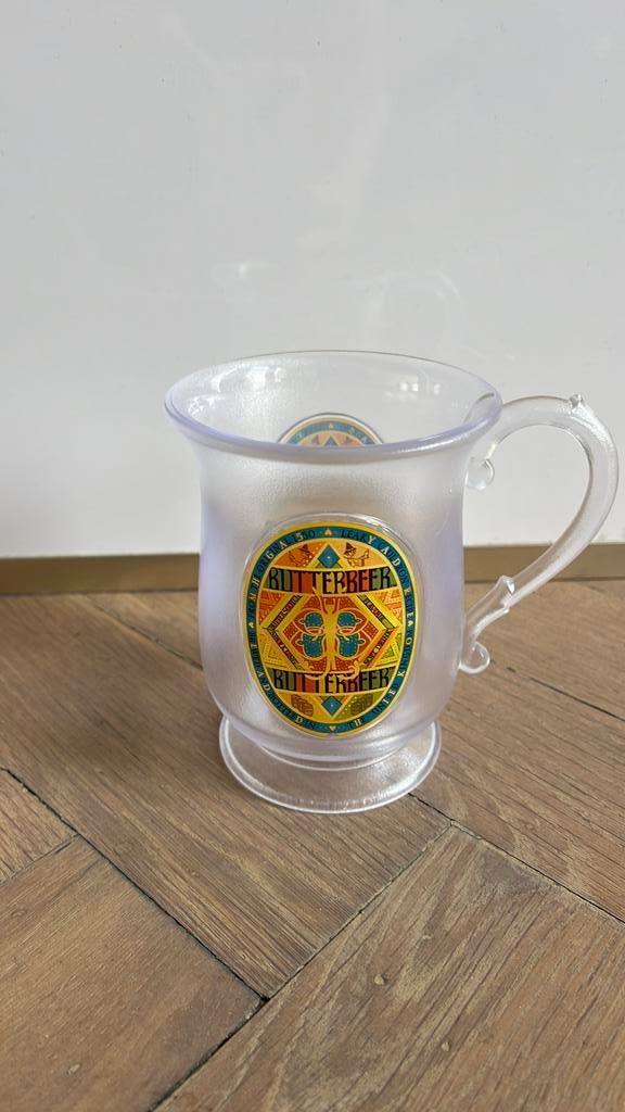 Harry potter butterbeer beker mok pul bier wizard WB studio, Verzamelen, Ophalen of Verzenden, Zo goed als nieuw, Gebruiksvoorwerp