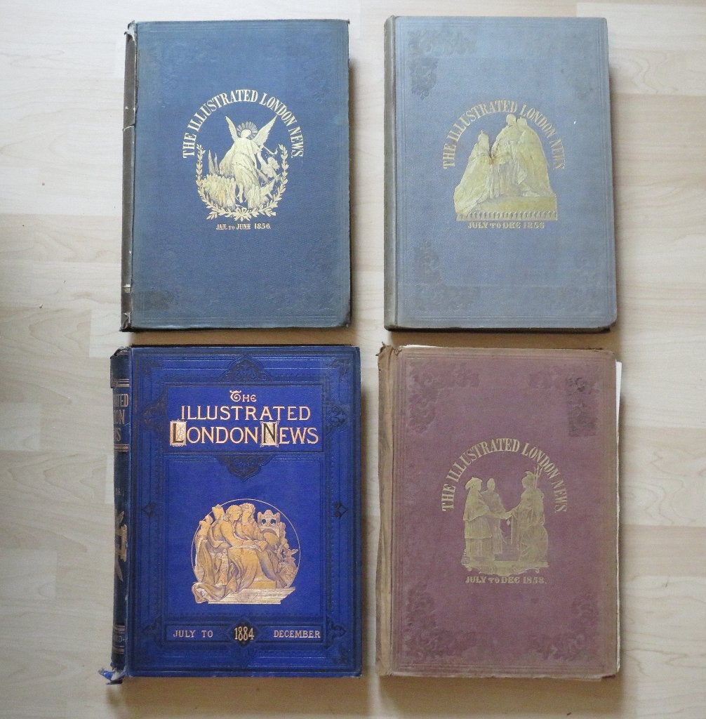 The Illustrated London News 4x, Antiek en Kunst, Ophalen of Verzenden