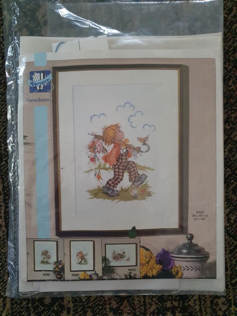 vervaco Hummel flierefluiter borduurpakket, Hobby en Vrije tijd, Borduren en Borduurmachines, Verzenden, Nieuw, Borduurpakket